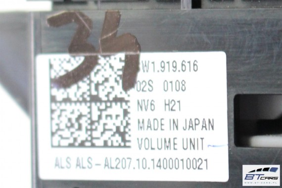 AUDI A4 A5 GAŁKA STEROWANIA MMI 8W1919616 8W1919616 panel 8W PANEL PRZEŁĄCZNIK RADIA PRZYCISK POTENCJOMETR 8W1919616 8W1919616