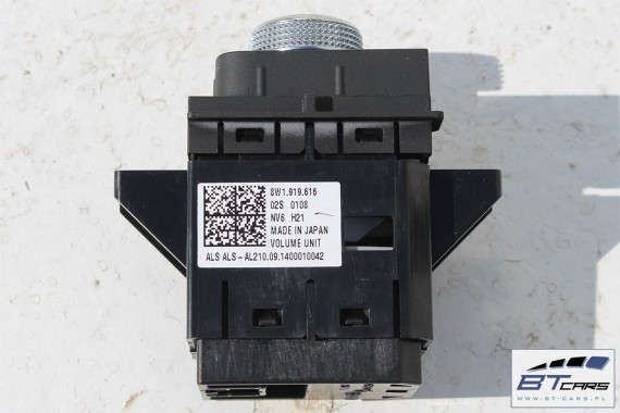AUDI A4 A5 GAŁKA STEROWANIA MMI 8W1919616 8W1919616 panel 8W PANEL PRZEŁĄCZNIK RADIA PRZYCISK POTENCJOMETR 8W1919616 8W1919616