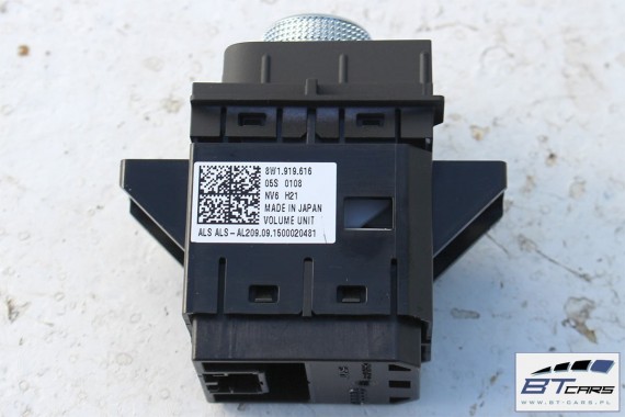 AUDI A4 A5 GAŁKA STEROWANIA MMI 8W1919616 8W1919616 panel 8W PANEL PRZEŁĄCZNIK RADIA PRZYCISK POTENCJOMETR 8W1919616 8W1919616