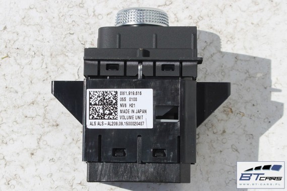 AUDI A4 A5 GAŁKA STEROWANIA MMI 8W1919616 8W1919616 panel 8W PANEL PRZEŁĄCZNIK RADIA PRZYCISK POTENCJOMETR 8W1919616 8W1919616