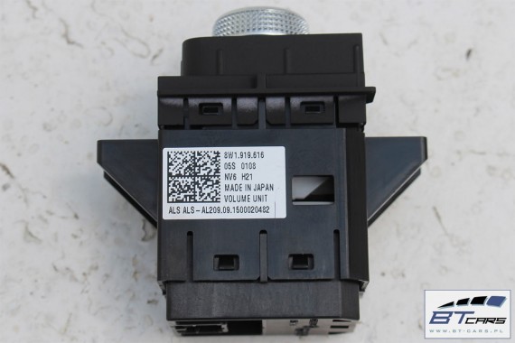 AUDI A4 A5 GAŁKA STEROWANIA MMI 8W1919616 /  8W1 919 616 panel 8W 15- PANEL PRZEŁĄCZNIK RADIA PRZYCISK POTENCJOMETR