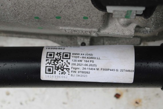 BMW X4 G02 SKRZYNIA BIEGÓW SILNIK 2.0 20i 135 kW 184 PS benzyna GA8HP51X 5A05AB5 24005A05AB5 5A27F37 5A13153 2.0b 5A05AB5