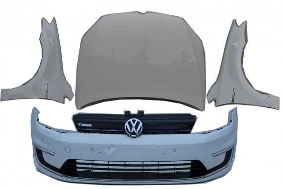 VW E-GOLF 7 PRZÓD maska błotniki zderzak przedni błotnik lampa LC9A Q2Q2 5GE941055B 5GE941056B 5G0823031 5G0821105 5G0821106 VII