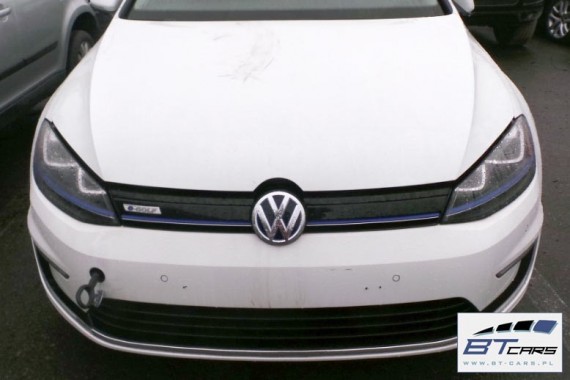 VW E-GOLF 7 PRZÓD PAS PRZEDNI WZMOCNIENIE + BELKA + CHŁODNICE WENTYLATOR 5Q0121203BG 5QE816411 5GE805588B 5GE807109 5GE122321A
