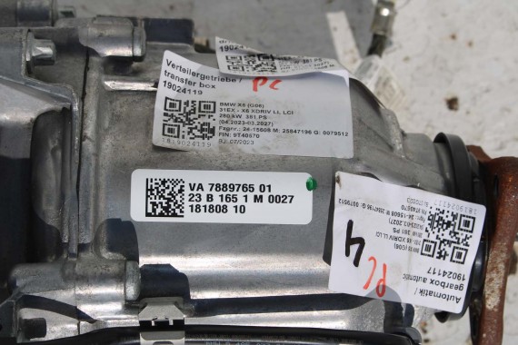 BMW X6 G06 SKRZYNIA BIEGÓW SILNIK 5A93212 3.0 40i 280 kW 381 PS benzyna 3.0 V6 hybryda GA8HP60X  GA8HP60XMH/80XMH 24005A93212