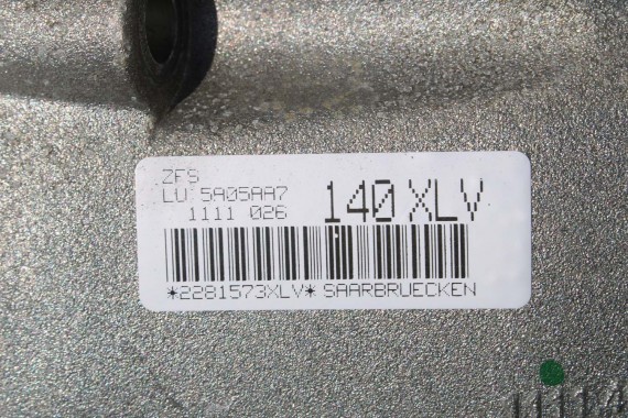 BMW X4 G02 SKRZYNIA BIEGÓW SILNIK 5A05AA7 2.0 185 kW 252 PS GA8HP51X GA8HP51Z 2.0b X4 30iX SAC ECE 24005A05AA7 140XLV 140 XLV