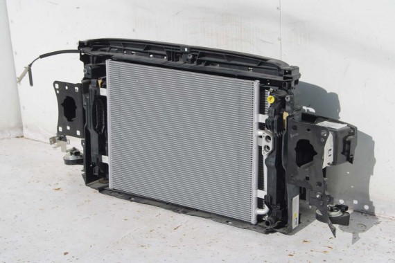 VW E-GOLF 7 PRZÓD PAS PRZEDNI WZMOCNIENIE + BELKA + CHŁODNICE WENTYLATOR 5Q0121203BG 5QE816411 5GE805588B 5GE807109 5GE122321A