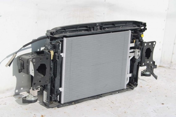 VW E-GOLF 7 PRZÓD PAS PRZEDNI WZMOCNIENIE + BELKA + CHŁODNICE WENTYLATOR 5Q0121203BG 5QE816411 5GE805588B 5GE807109 5GE122321A