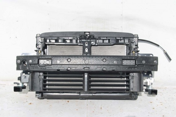 VW E-GOLF 7 PRZÓD PAS PRZEDNI WZMOCNIENIE + BELKA + CHŁODNICE WENTYLATOR 5Q0121203BG 5QE816411 5GE805588B 5GE807109 5GE122321A