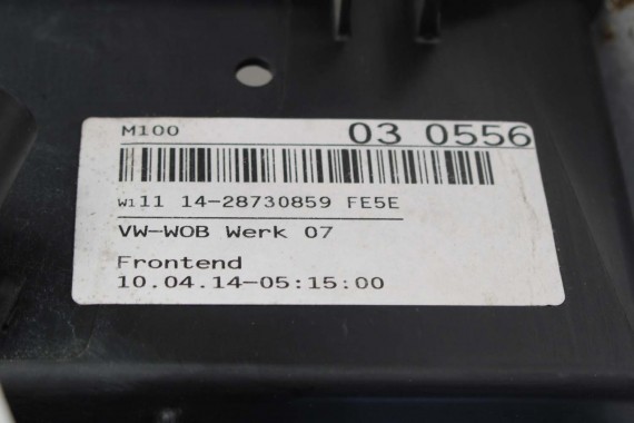 VW E-GOLF 7 PRZÓD PAS PRZEDNI WZMOCNIENIE + BELKA + CHŁODNICE WENTYLATOR 5Q0121203BG 5QE816411 5GE805588B 5GE807109 5GE122321A