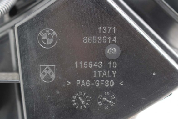 BMW RURKA PRZEWÓD POWIETRZA 8663614 13718663614 8612085 WLOT FILTRA POWIETRZA 8663614 13718663614 8663614 13718663614  8663614