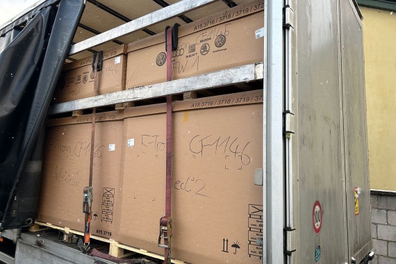 KARTONY TRANSPORTOWE DO PAKOWANIA 2260mm*1495mm*1275mm  2260mm*1495mm*850mm  2260mm*1495mm*637mm paletowe pudło obwoluta paleta
