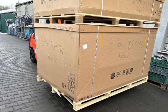 KARTONY TRANSPORTOWE DO PAKOWANIA 2260mm*1495mm*1275mm  2260mm*1495mm*850mm  2260mm*1495mm*637mm paletowe pudło obwoluta paleta