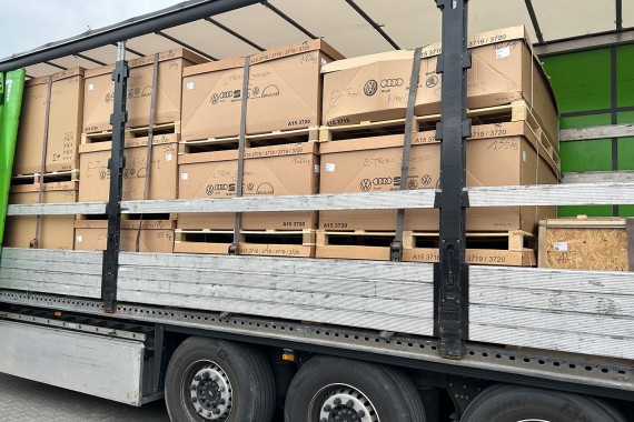 KARTONY TRANSPORTOWE DO PAKOWANIA 2260mm*1495mm*1275mm  2260mm*1495mm*850mm  2260mm*1495mm*637mm paletowe pudło obwoluta paleta