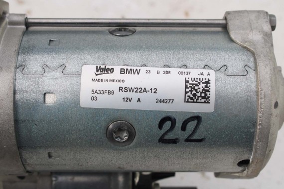 BMW ROZRUSZNIK VALEO 5A33FB9 SILNIK 2.0 B46D B48 benzyna 12415A33FB9 12 41 5A33FB9 5A33FB9 B46B20B 12415A33FB9 5A33FB9 5A33FB9