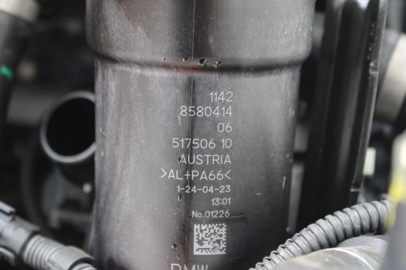 BMW SILNIK 2.0 T B48 B20A benzyna B48 B20 X1 U11 2 G42 U06 2.0T B48B20S B48B20S B48B20 B48 B20 S B48B20 B48B20S  190 kW 258 PS