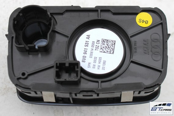 AUDI A3 TT Q2 PRZEŁĄCZNIK WŁĄCZNIK ŚWIATEŁ 8V0941531AA 8V0 941 531 AA WŁĄCZNIK halogeny 8V0941531G