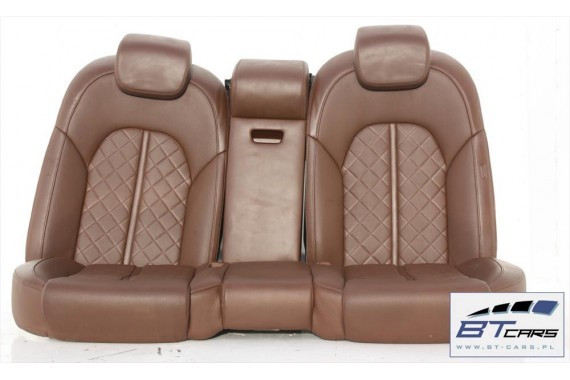 AUDI A8 FOTELE KOMPLET FOTELI siedzeń siedzenia tapicerka 4H D4 4H0 2010-2017
