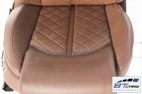 AUDI A8 FOTELE KOMPLET FOTELI siedzeń siedzenia tapicerka 4H D4 4H0 2010-2017