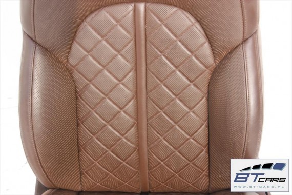 AUDI A8 FOTELE KOMPLET FOTELI siedzeń siedzenia tapicerka 4H D4 4H0 2010-2017