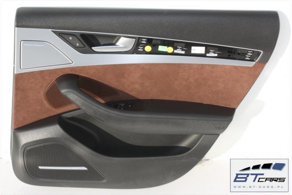 AUDI A8 FOTELE KOMPLET FOTELI siedzeń siedzenia tapicerka 4H D4 4H0 2010-2017