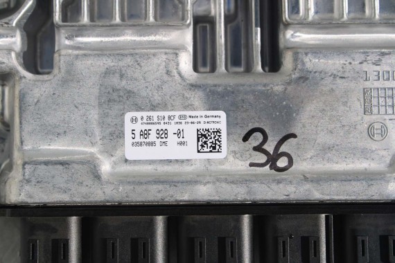 BMW X3 G01 KOMPUTER SILNIKA 5A8F928 SILNIK 2.0 B46 B46B20B B46D silnik benzynowy STEROWNIK MODUŁ ECU B20B benzyna 12145A8F928