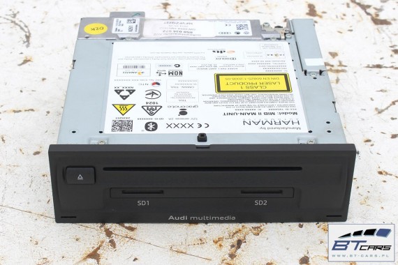 AUDI TT ZESTAW MMI 3G+ CZYTNIK 8S0035072 + PANEL 8S0919614B 8S TOUCHPAD gałka z touchpadem sterowanie 8S0035072 8S0919614B 8S
