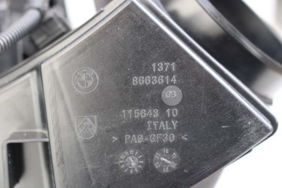 BMW RURKA PRZEWÓD POWIETRZA 8663614 13718663614 8612085 WLOT FILTRA POWIETRZA 8663614 13718663614 8663614 13718663614  8663614