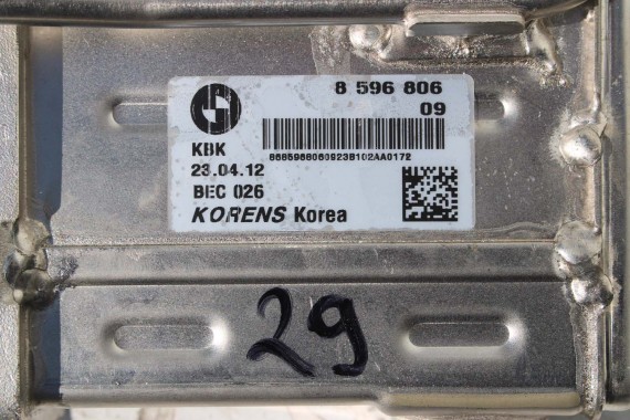 BMW X5 X6 X7 CHŁODNICA EGR SPALIN 8596806 SILNIK 3.0 B57 D30B G05 G07 diesel B30 B57D30B 11718596806 8596806 11718596806 8596806