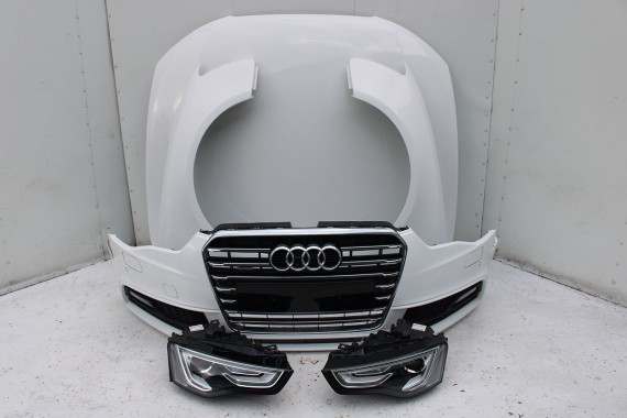 AUDI A5 LIFT PRZÓD 8T LS9R maska błotniki zderzak pas przedni wzmocnienie błotnik lampy Xenon Led 2Y2Y 8T FL 8T0941005C S-LINE