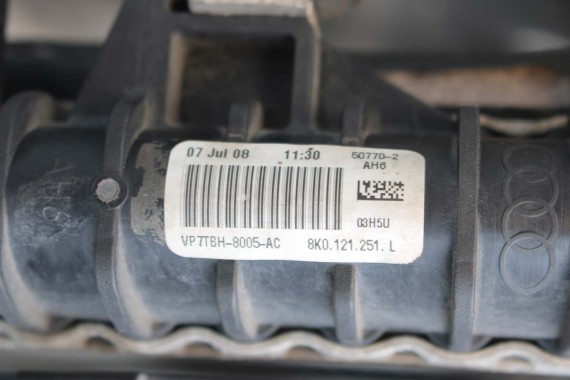 AUDI A4 A5 A6 Q3 CHŁODNICE WENTYLATORY 8K0121251L 8K01455805G chłodnica 8K0121003 8K0959455Q 8K0260401 8K0121251L 8K01455805G