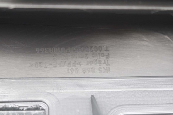 VW JETTA BOCZKI DRZWIOWE BOCZEK TAPICERKA 1K5 welur kolor antracyt 1K4867011 1K4867012 1K5867211 1K5867212 1K5867211 1K5867212