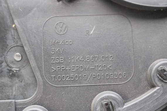 VW JETTA BOCZKI DRZWIOWE BOCZEK TAPICERKA 1K5 welur kolor antracyt 1K4867011 1K4867012 1K5867211 1K5867212 1K5867211 1K5867212