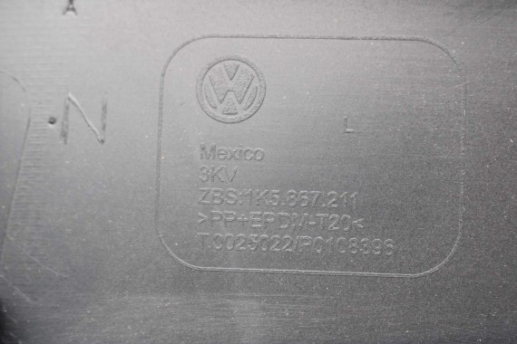 VW JETTA BOCZKI DRZWIOWE BOCZEK TAPICERKA 1K5 welur kolor antracyt 1K4867011 1K4867012 1K5867211 1K5867212 1K5867211 1K5867212