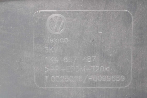 VW JETTA BOCZKI DRZWIOWE BOCZEK TAPICERKA 1K5 welur kolor antracyt 1K4867011 1K4867012 1K5867211 1K5867212 1K5867211 1K5867212