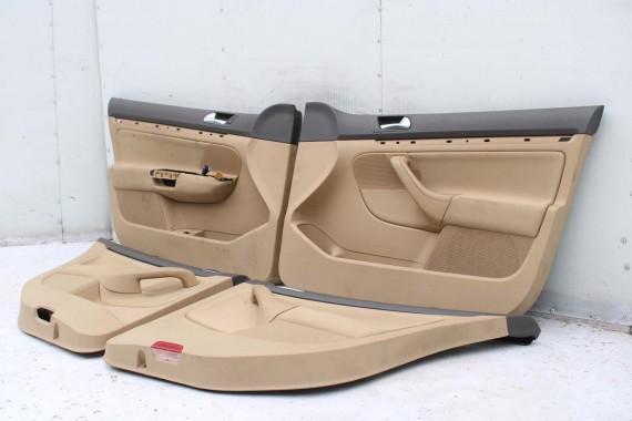 VW JETTA BOCZKI DRZWIOWE BOCZEK TAPICERKA 1K5 welurbeż 1K4867011 1K4867012 1K5867211 1K5867212 1K5867211 1K5867212 1K4867012