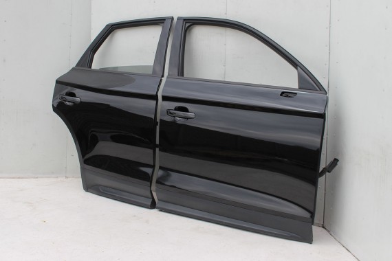 AUDI Q5 DRZWI PRAWE PRZÓD + TYŁ STRONA PRAWA przednie + tylne 2 sztuki 80A 2 szt. 2017- Kolor: LY9T - czarny (mythos schwarz)