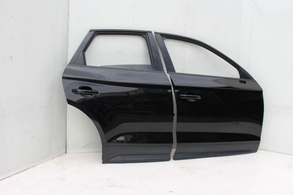 AUDI Q5 DRZWI PRAWE PRZÓD + TYŁ STRONA PRAWA przednie + tylne 2 sztuki 80A 2 szt. 2017- Kolor: LY9T - czarny (mythos schwarz)