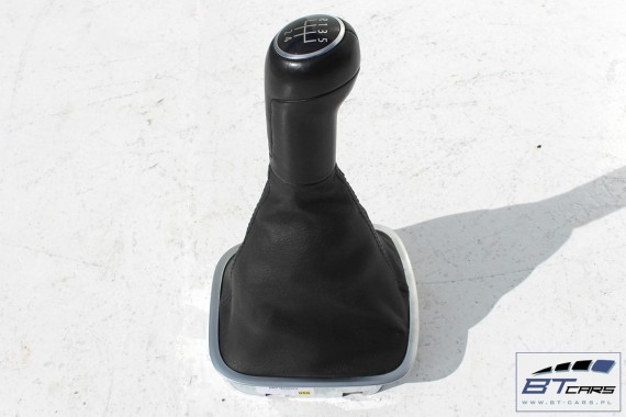 VW POLO GAŁKA ZMIANY BIEGÓW + MIESZEK 6R0711113E 6R0711113M AOU czarny 6R0 711 113 E 6R0711113E 6R0711113M 6R0711113E skóra