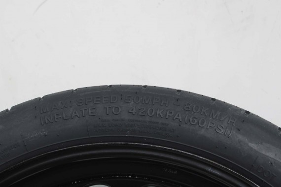 AUDI A4 A5 KOŁO DOJAZDOWE 8K0601027F DOJAZDÓWKA ZAPAS 8K0601027D 4B*19H2 ET29 5x112 HANKOOK S300 125/70/19 100M 8K B8 8T 8F