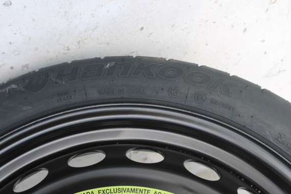 AUDI A4 A5 KOŁO DOJAZDOWE 8K0601027F DOJAZDÓWKA ZAPAS 8K0601027D 4B*19H2 ET29 5x112 HANKOOK S300 125/70/19 100M 8K B8 8T 8F
