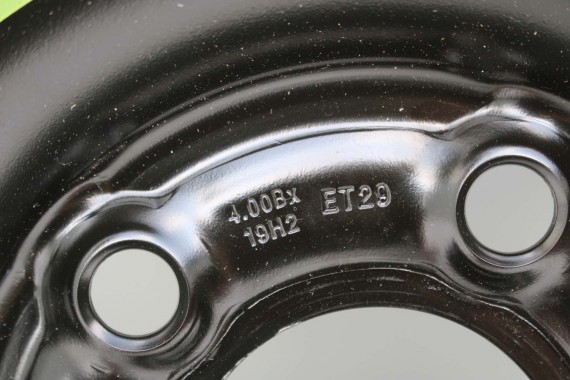 AUDI A4 A5 KOŁO DOJAZDOWE 8K0601027F DOJAZDÓWKA ZAPAS 8K0601027D 4B*19H2 ET29 5x112 HANKOOK S300 125/70/19 100M 8K B8 8T 8F