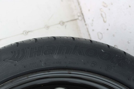 AUDI A4 A5 KOŁO DOJAZDOWE 8K0601027F DOJAZDÓWKA ZAPAS 8K0601027D 4B*19H2 ET29 5x112 HANKOOK S300 125/70/19 100M 8K B8 8T 8F