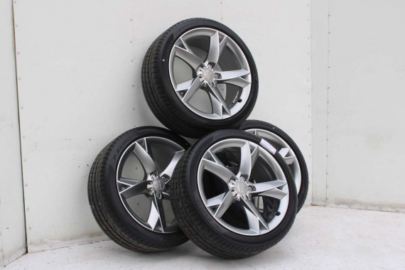 AUDI A4 A5 FELGI 19 cali OPONY KOŁA felga 8T0601025CK 8.5J*19H2 ET32 opona PIRELLI PZERO 255/35/19 96Y lato 8K B8 8T 8T0601025CK