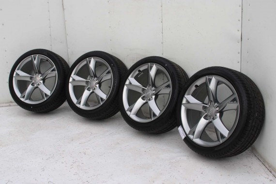 AUDI A4 A5 FELGI 19 cali OPONY KOŁA felga 8T0601025CK 8.5J*19H2 ET32 opona PIRELLI PZERO 255/35/19 96Y lato 8K B8 8T 8T0601025CK