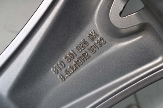 AUDI A4 A5 FELGI 19 cali OPONY KOŁA felga 8T0601025CK 8.5J*19H2 ET32 opona PIRELLI PZERO 255/35/19 96Y lato 8K B8 8T 8T0601025CK
