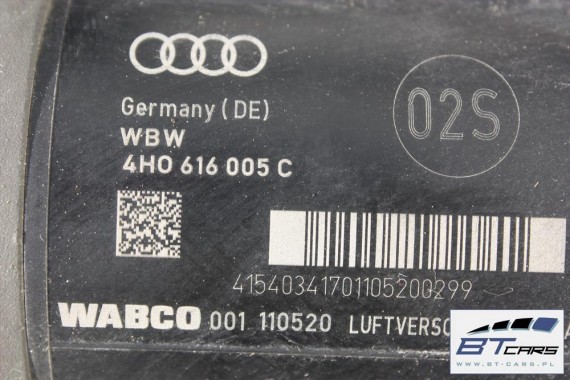 AUDI A8 KOMPRESOR SPRĘŻARKA ZAWIESZENIA 4H0616005C 4H0 616 005 C 4H D4 agregat pompa 4H0616005D 4H0616005B 4H0616005 4H0616005C