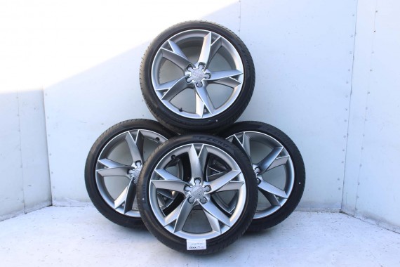 AUDI A4 A5 FELGI 19 cali OPONY KOŁA felga 8T0601025CK 8.5J*19H2 ET32 opona PIRELLI PZERO 255/35/19 96Y lato 8K B8 8T 8T0601025CK