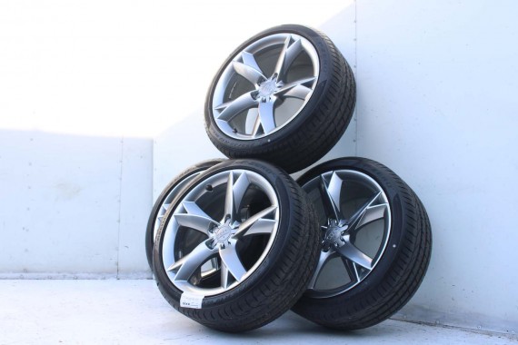 AUDI A4 A5 FELGI 19 cali OPONY KOŁA felga 8T0601025CK 8.5J*19H2 ET32 opona PIRELLI PZERO 255/35/19 96Y lato 8K B8 8T 8T0601025CK