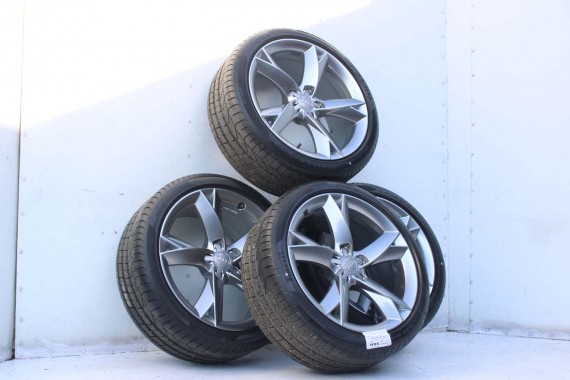 AUDI A4 A5 FELGI 19 cali OPONY KOŁA felga 8T0601025CK 8.5J*19H2 ET32 opona PIRELLI PZERO 255/35/19 96Y lato 8K B8 8T 8T0601025CK